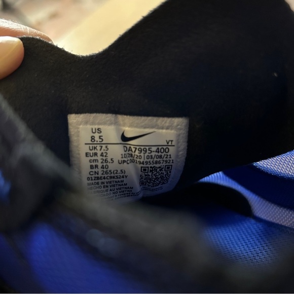 Nike Waffle One “Royal” Sneakers - New Without Box - Picture 7 of 11